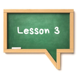 Lessons 3